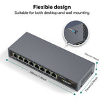 Load image into Gallery viewer, Ethernet Switch –8- Port 2.5G Multi-Gig, Ultra-Fast Silent Plug-and-Play