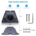 Load image into Gallery viewer, Starlink Standard Pipe Adapter with high quality material, accurate hole alignment, superior durability, and effortless installation; includes mounting hardware and dimensions for precise fit