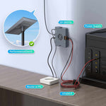Load image into Gallery viewer, Gigabit PoE Injector connected to Starlink Performance Gen3, router, and power supply, enabling stable high-speed network for home or office.