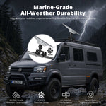 Load image into Gallery viewer, Adjustable Mount for Starlink Mini | Aluminum Dual Clamp RV Bracket