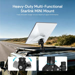Load image into Gallery viewer, Starlink Mini Pipe Mount Adapter – Aluminum Pole & Tripod Bracket
