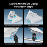 Load image into Gallery viewer, Starlink Mini Pipe Mount Adapter – Aluminum Pole & Tripod Bracket
