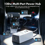 Load image into Gallery viewer, Starlink Mini Car Power Adapter – 120W DC Converter with USB-C
