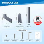 Load image into Gallery viewer, 360° Adjustable Aluminum Wall Mount | Heavy Duty Starlink Mount