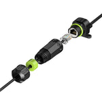 Load image into Gallery viewer, CAT6 Ultra-Flat Window Cable for Starlink | 10Gbps Ethernet Pass-Through Cable with 100W PoE++, No-Drill Weatherproof Window Routing Kit