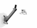 Load image into Gallery viewer, Double-Pivot Roof & Wall Mount for Starlink Mini & Mini X | Adjustable Outdoor Bracket with Pipe Adapter & Cable Routing