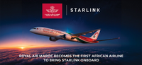 Royal Air Maroc Starlink WiFi: Africa's First Starlink Airline Service Coming in 2027