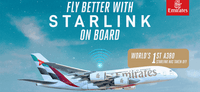 Emirates A380 Starlink Wi-Fi Brings a New Era of Connectivity to the World’s Largest Passenger Aircraft