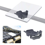 Load image into Gallery viewer, &quot;Starlink Mini Roof Rack Mount securely installed on vehicle roof rack, providing stable and durable support for Starlink Mini satellite dish in various outdoor conditions.
