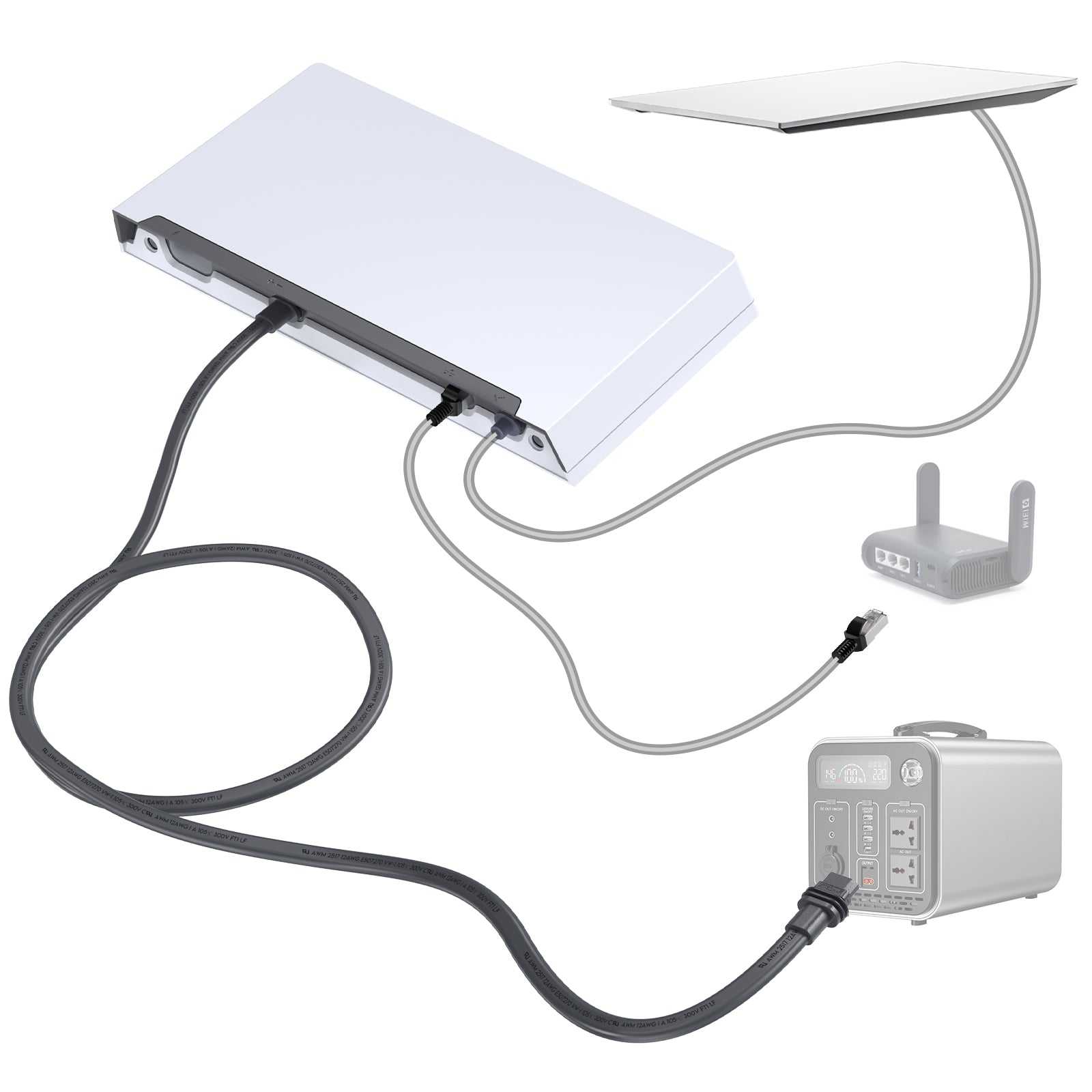 その他 Starlink XT60 Extension Cable – Compatible with Starlink Advanced Power