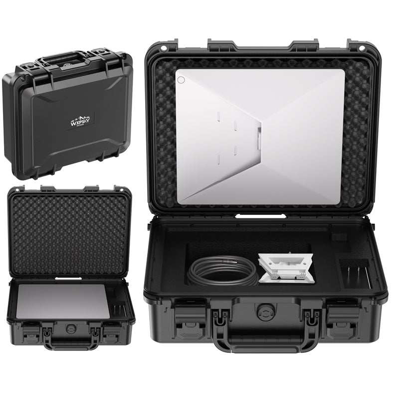 Starlink Mini Case Waterproof Dual Layer Storage Box for Accessories Starlink Mount Cable PoE Online Shop From EDUP Starlink Mini Case Waterproof Dual Layer Storage Box for Accessories Starlink Mount Cable PoE Online Shop From EDUP