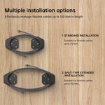 Load image into Gallery viewer, Starlink Ethernet Cable Holder Support All Starlink Device Cables
