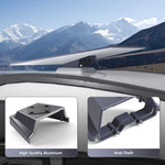 Load image into Gallery viewer, Starlink Standard Mobility Mount installed on vehicle roof in mountain setting, made from high-quality aluminum for durability and featuring an anti-theft design for secure satellite dish mounting.
