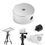 Load image into Gallery viewer, Lightweight aluminum Starlink Mini Tripod Mount with adapter parts, compatible with outdoor satellite tripod installation.
