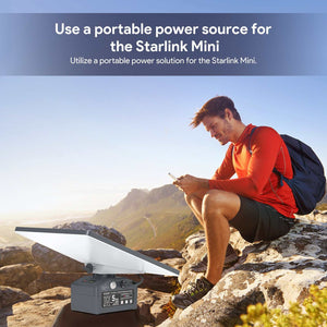 Starlink Mini Battery Kit – Portable 95Wh Power Pack with Mount & Adapter | IP65 Waterproof, 4-5 Hour Runtime
