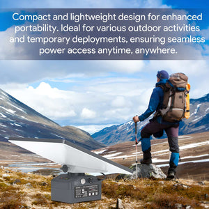 Starlink Mini Battery Kit – Portable 95Wh Power Pack with Mount & Adapter | IP65 Waterproof, 4-5 Hour Runtime