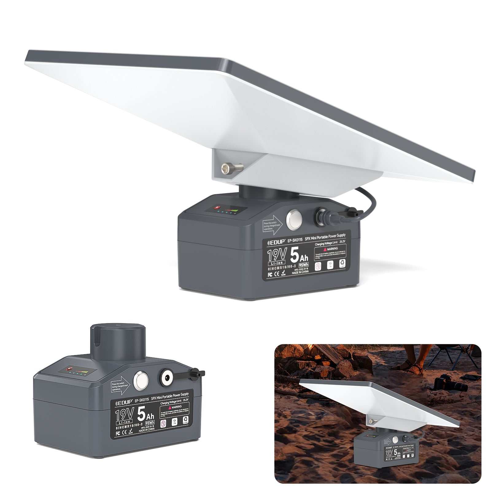 Starlink Mini Battery 95Wh Portable with Mounting Kit – Plug-and