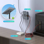 Load image into Gallery viewer, Gigabit PoE Injector connected to Starlink Performance Gen3, router, and power supply, enabling stable high-speed network for home or office.
