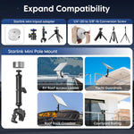 Load image into Gallery viewer, Starlink Mini Adjustable Clamp Mount Kit
