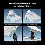 Load image into Gallery viewer, Starlink Mini Pipe Mount Adapter – Aluminum Pole &amp; Tripod Bracket