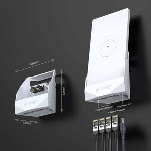 Gigabit Mini Docking Station for Starlink Router Mini front view