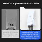 Load image into Gallery viewer, Starlink Router Mini with Gigabit Mini Docking Station installed
