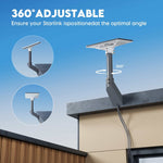 Load image into Gallery viewer, Aluminum Wall Mount for Starlink Mini | Heavy Duty Outdoor Bracket