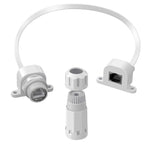 Load image into Gallery viewer, CAT6 Ultra-Flat Window Cable for Starlink | 10Gbps Ethernet Pass-Through Cable with 100W PoE++, No-Drill Weatherproof Window Routing Kit