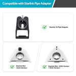 Load image into Gallery viewer, Adjustable Dual-Clamp Mount for Starlink | Aluminum RV Bracket