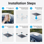 Load image into Gallery viewer, Starlink V5 Magnetic Roof Mount | 264lbs Heavy-Duty Exterior Mount with Protective Cover for Car, RV &amp; Boat
