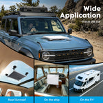 Load image into Gallery viewer, 2-in-1 Mount for Starlink V5 | 264lbs Magnetic Roof &amp; Suction Cup Window Mount with Protective Cover
