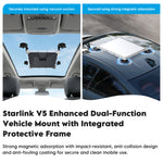 Load image into Gallery viewer, 2-in-1 Mount for Starlink V5 | 264lbs Magnetic Roof &amp; Suction Cup Window Mount with Protective Cover