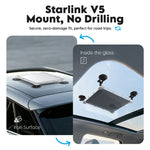 Load image into Gallery viewer, 2-in-1 Mount for Starlink V5 | 264lbs Magnetic Roof &amp; Suction Cup Window Mount with Protective Cover