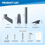 Load image into Gallery viewer, Starlink V5 Wall Mount – Heavy-Duty Aluminum Outdoor Bracket
